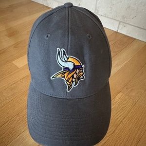 NFL Minnesota Vikings Team Apparel Gray Hat Cap